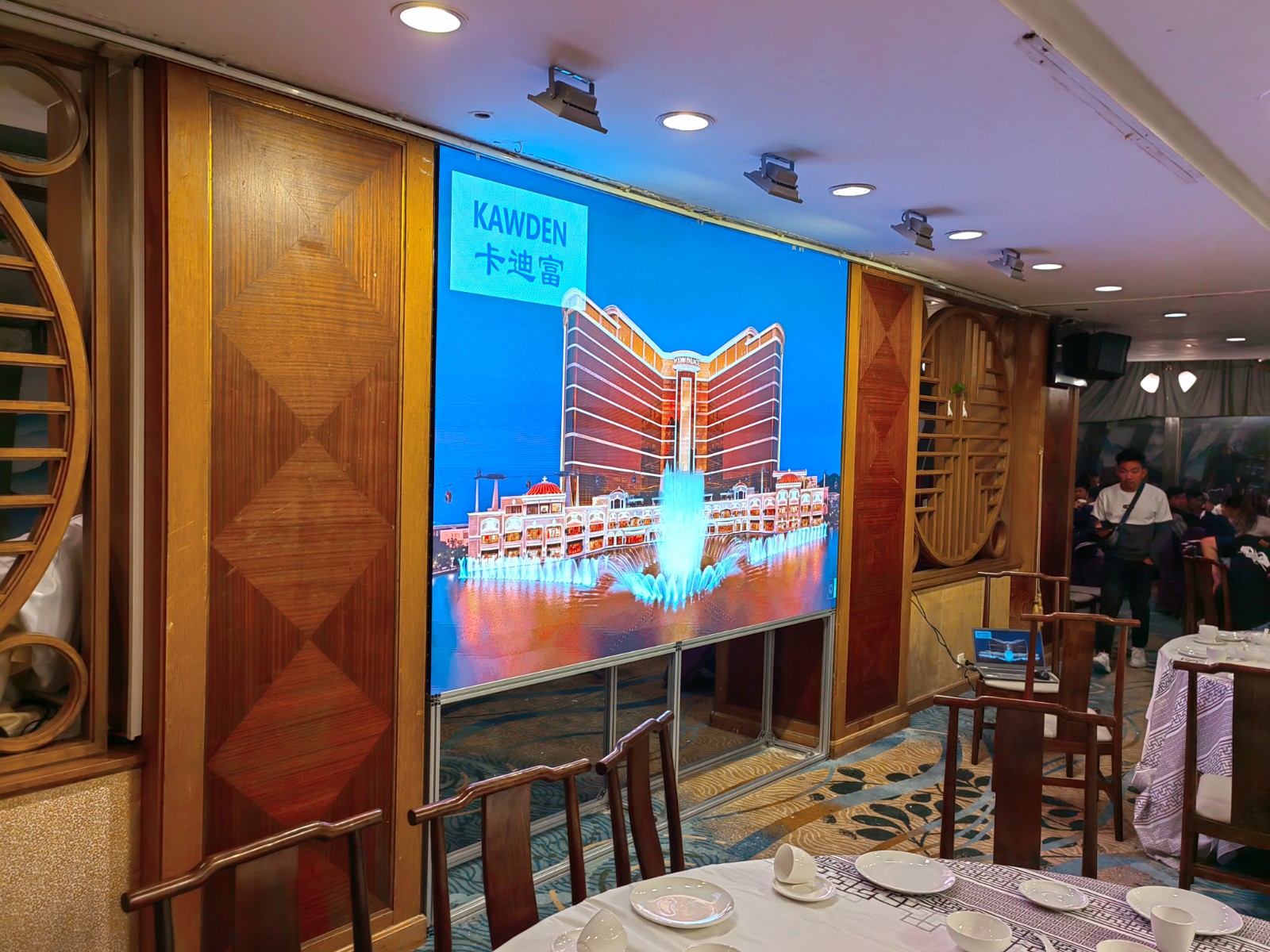 酒店展示led显示屏