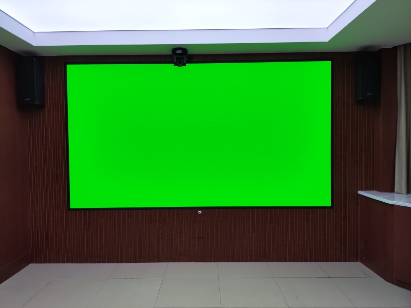 北京大兴某部队会议室LED显示屏高亮