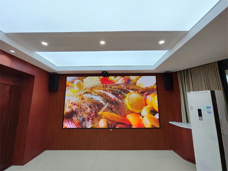 北京大兴某部队会议室LED显示屏项目案例图片