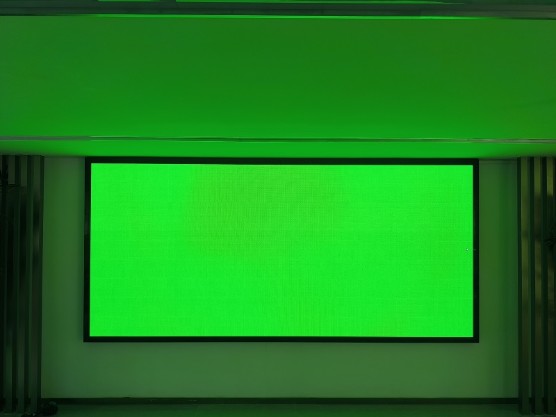 室内展厅P1.86LED 3.2X1.44米大屏 7680刷新率高清亮丽