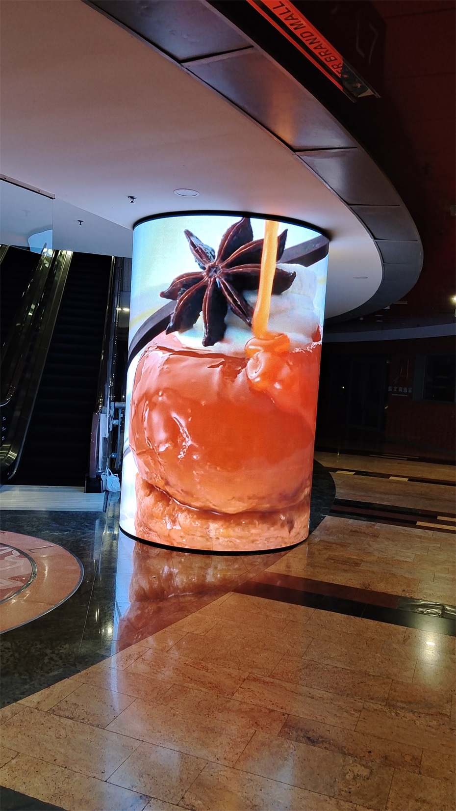 圆柱体led显示屏