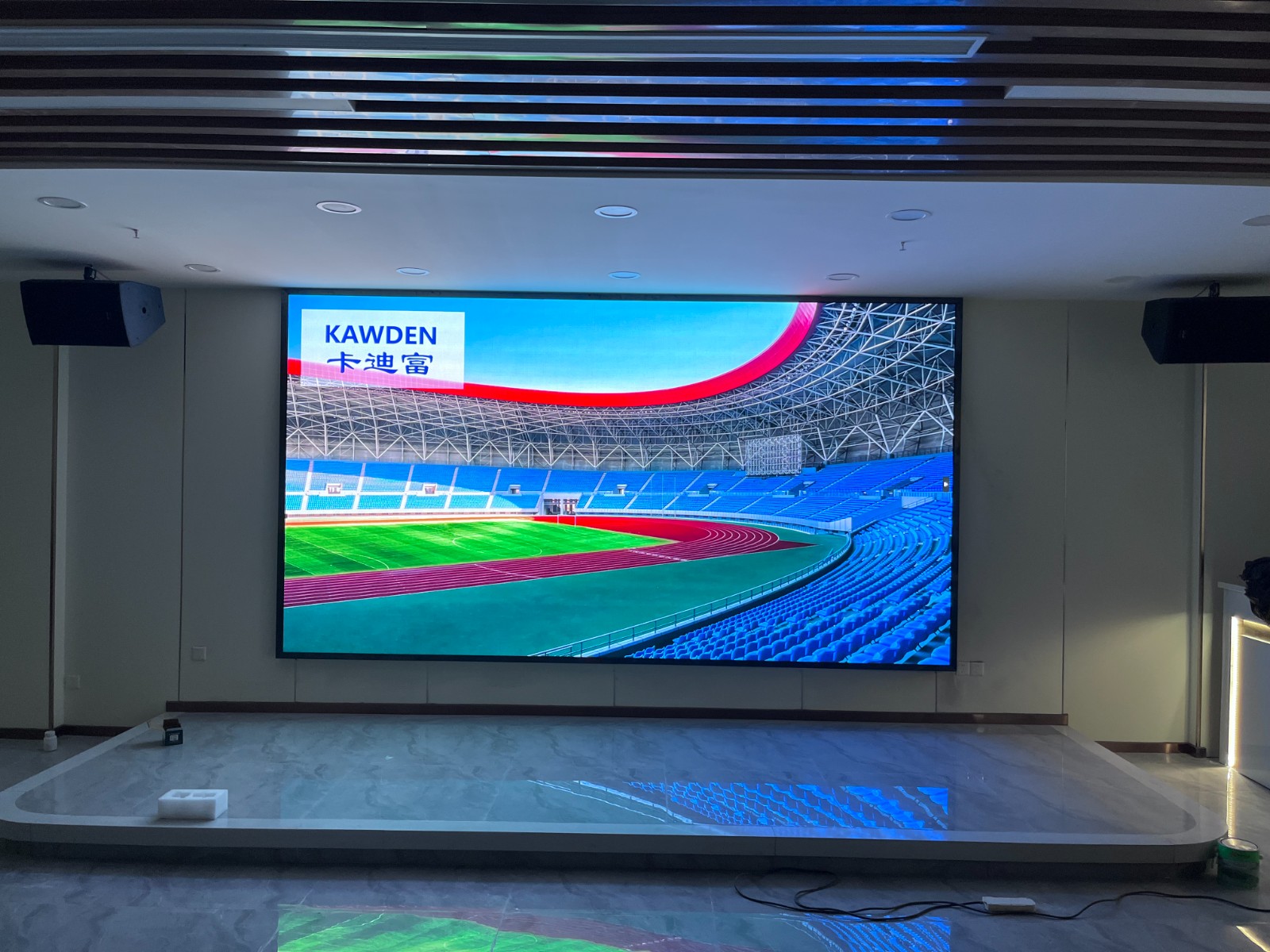 P2led显示屏安装完成展示