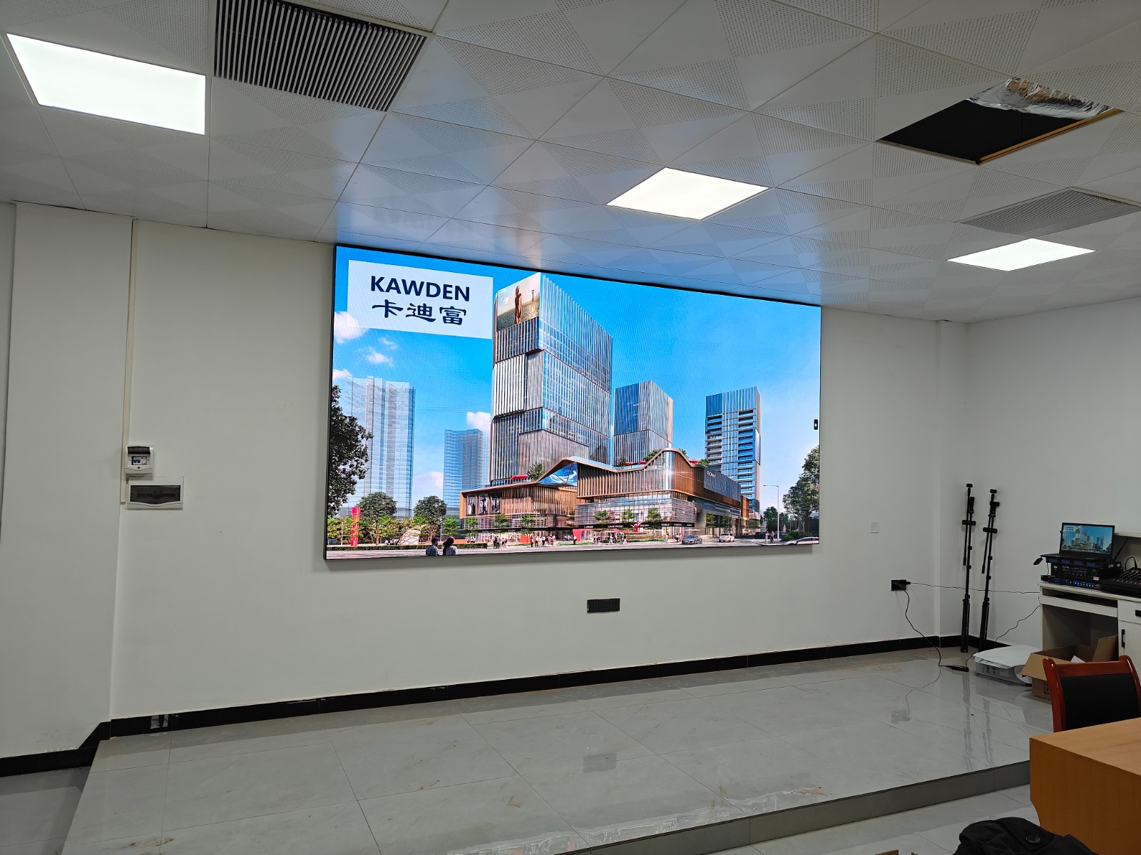 p1.86LED大屏展示系统