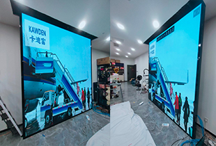 卡迪富LED显示屏赋能济南历城某公司：打造P1.53超清直播屏标杆项目